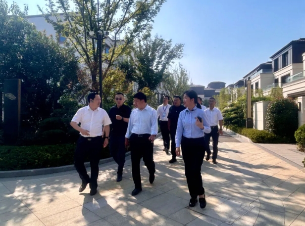 枣庄市高品质住宅政策宣贯暨“品质楼盘”现场观摩会走进中房· 九里庭项目