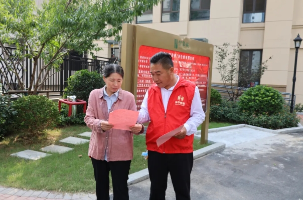 【党建引领“双报到” 社区共建促和谐】PA视讯集团开展“双报到”社区服务活动