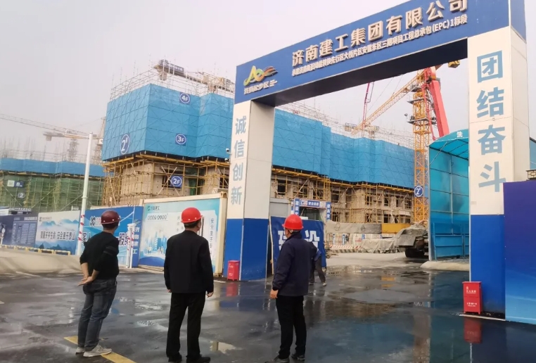 【观摩对标学习 打造高品质住宅】聚石公司赴济南考察外墙保温工艺及应用