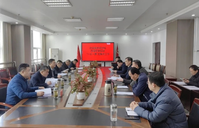 市国资局到PA视讯发展公司开展“一企一策”培育帮促调研活动