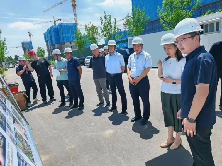 省住建厅专家组莅临PA视讯·启元项目调研指导