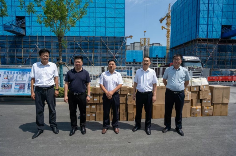 市总工会到PA视讯集团开展“送清凉”活动