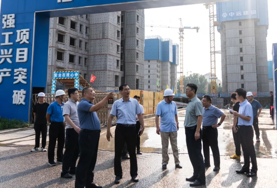 市国资局到PA视讯发展公司调研棚改项目建设情况