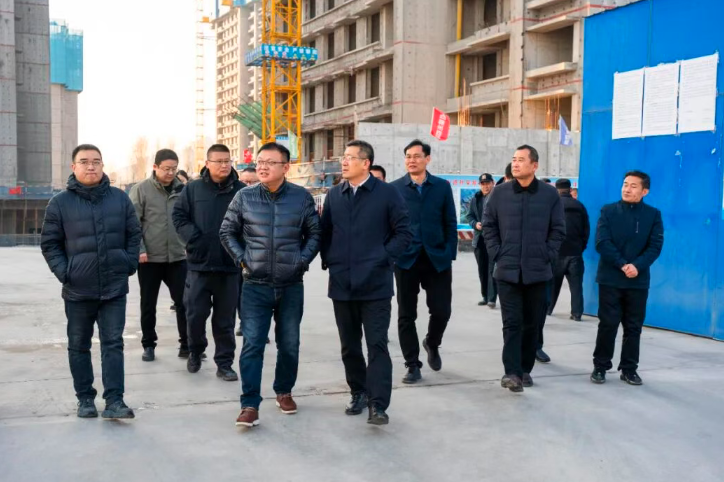 山东高速工程建设集团一行到PA视讯集团调研棚户区改造项目建设工作