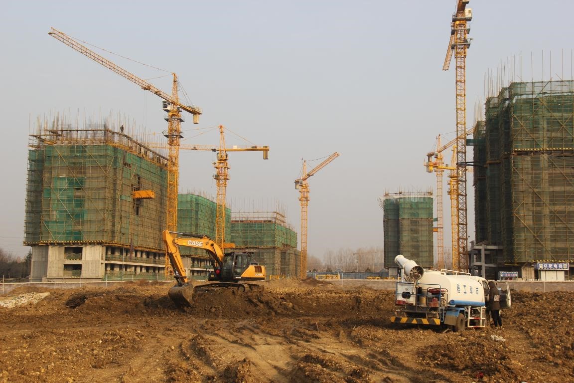 亿丰·和瑞园开始全面动工