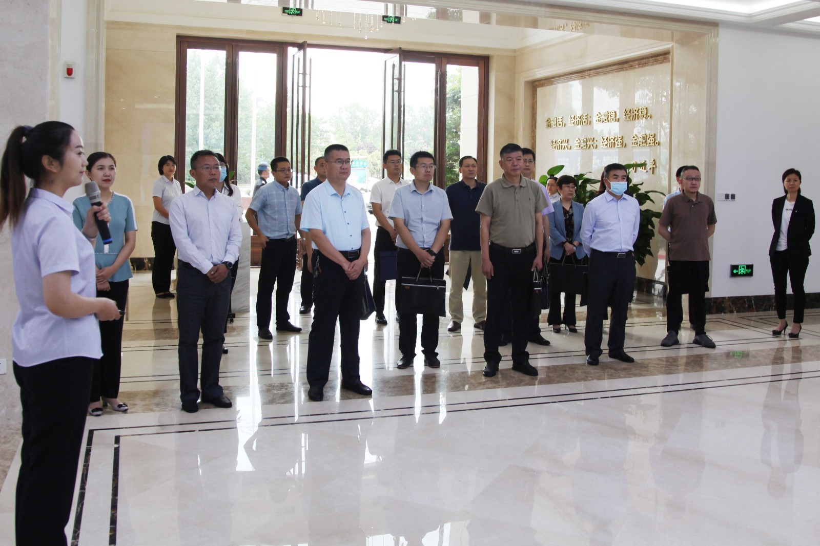 城建开发集团到PA视讯集团参观指导