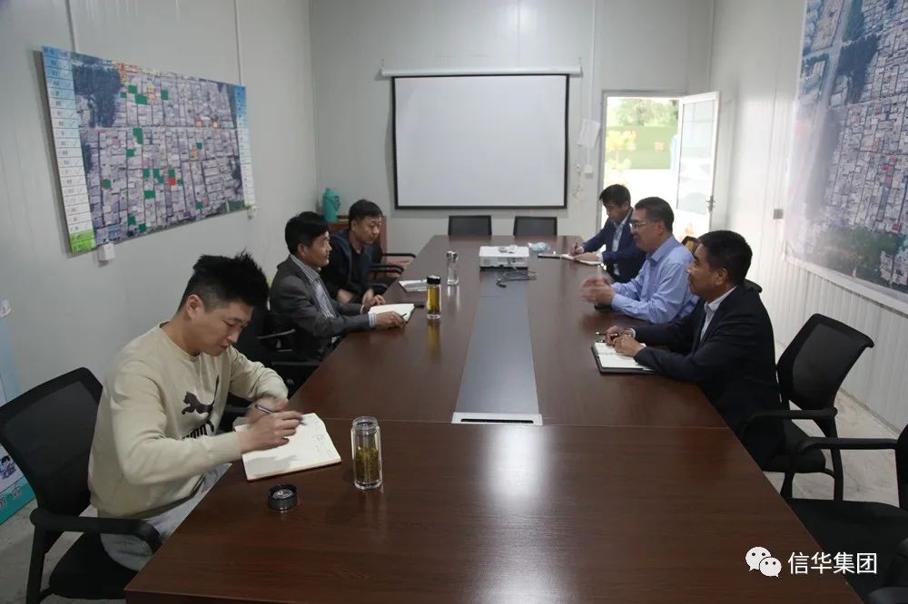 枣庄市重点项目推进专员到前大庙项目开展帮包工作