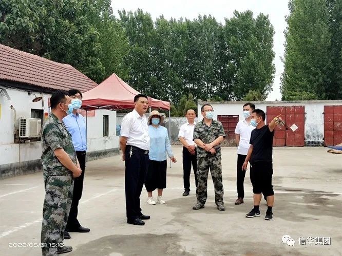 市委常委、纪委书记刘庆东到PA视讯集团中远公司“第一书记”派驻地张汪镇孔集村调研工作