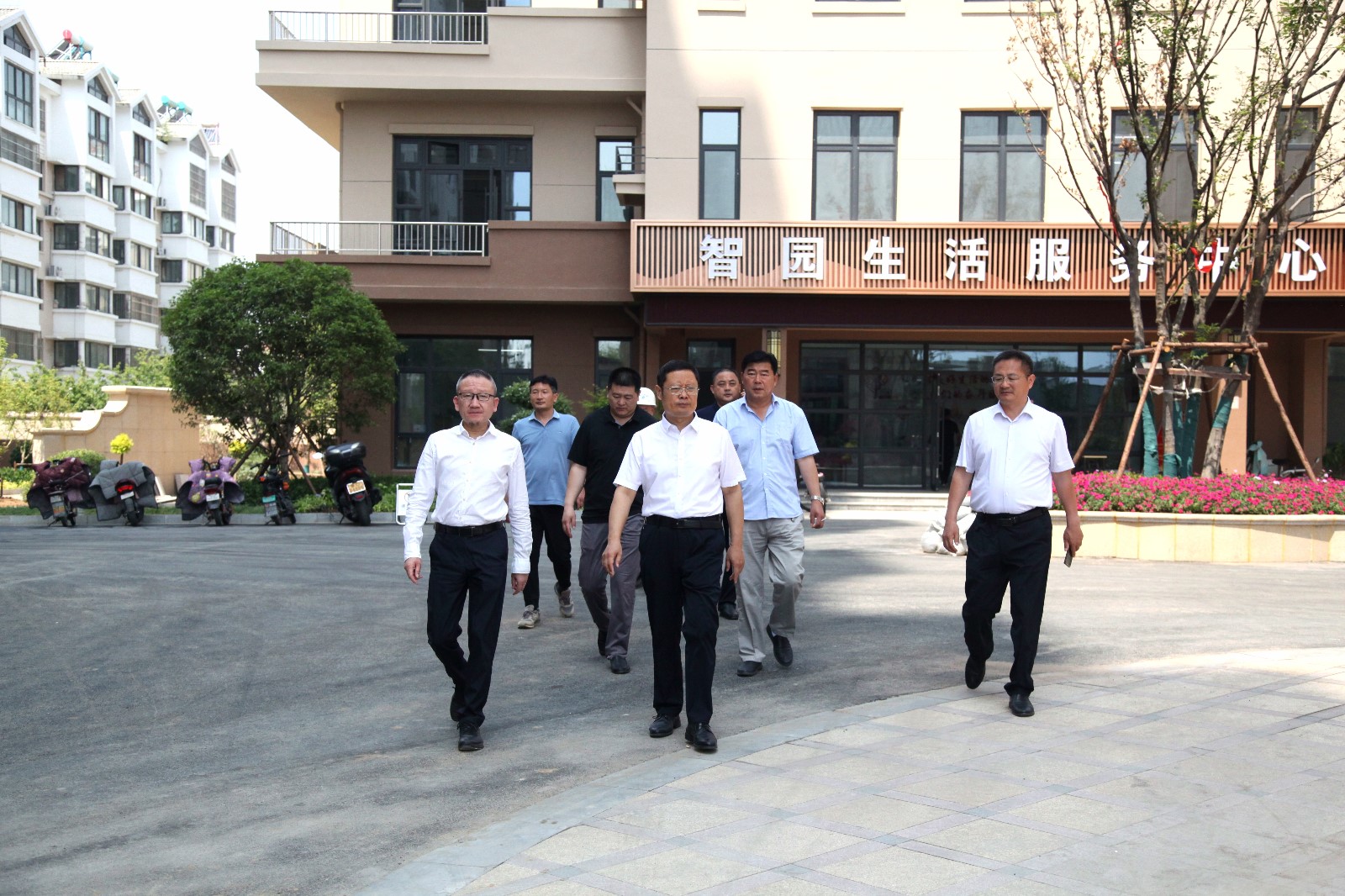 PA视讯集团党委书记、董事长徐俊调研PA视讯城·智园交房筹备工作