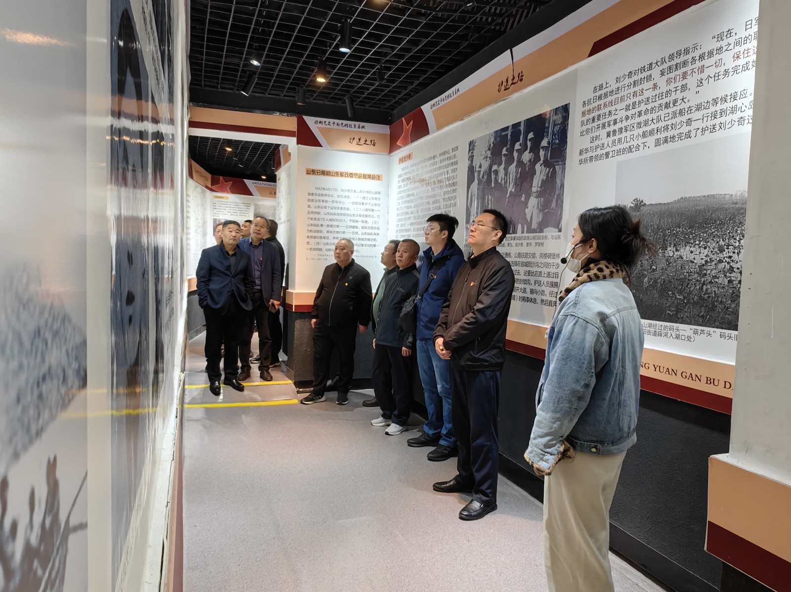 PA视讯集团赴滕州党员干部党性教育基地开展现场教学