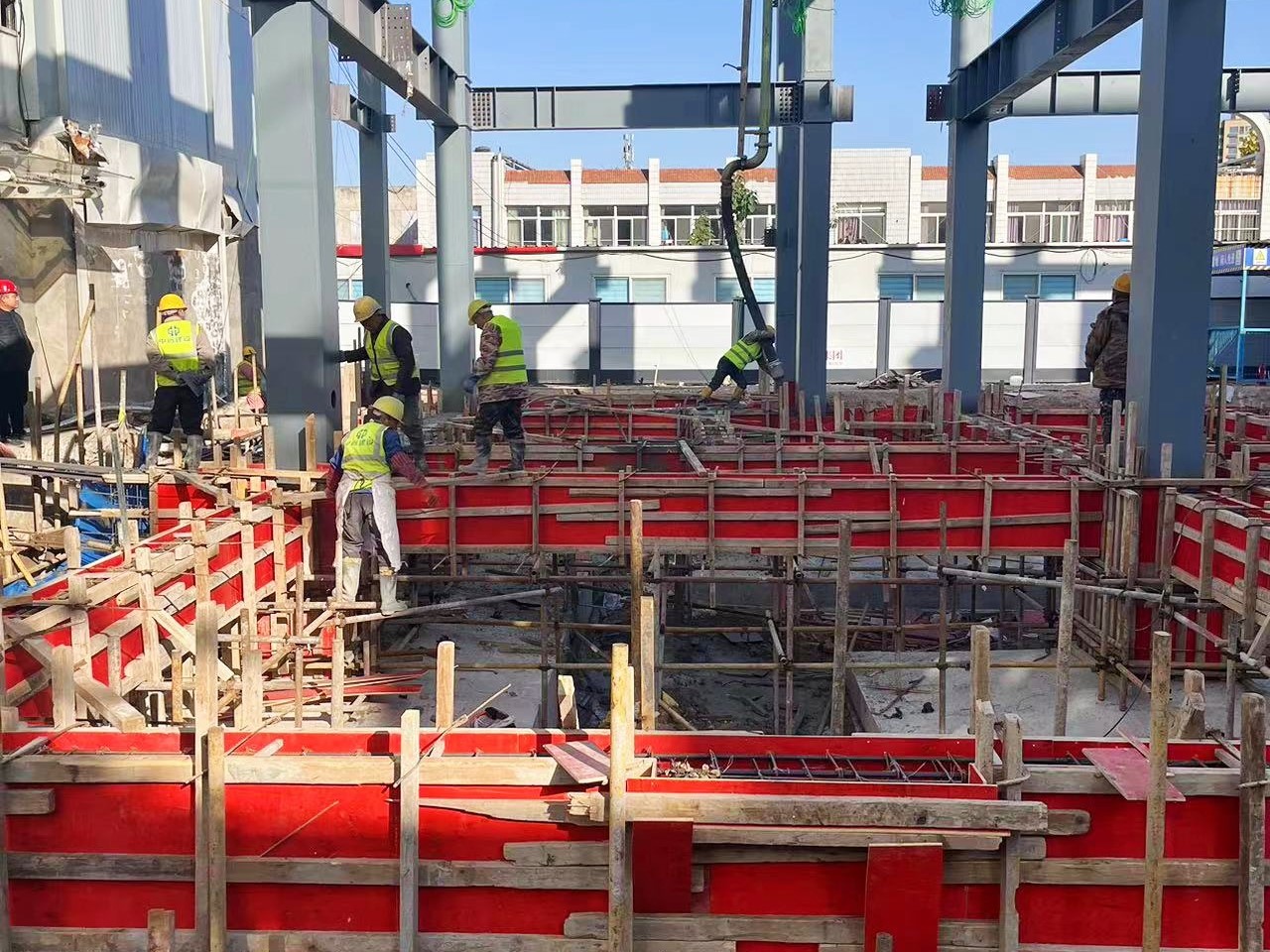 抢工期 抓质效——中远公司全力推进枣庄市立第四医院项目建设